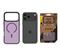 TACTICAL iPhone 18 Pro Max / 17 Pro Max TACTICAL MAGFORCE HYPERSTEALTH szilikon telefonvédő ütésállóság, MagSafe, LILA TACTICAL_57983130940 small