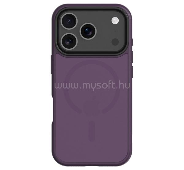 TACTICAL iPhone 18 Pro / 17 Pro TACTICAL MAGFORCE HYPERSTEALTH szilikon telefonvédő ütésállóság, MagSafe, LILA