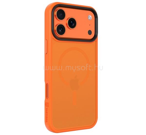 TACTICAL iPhone 18 Pro Max / 17 Pro Max TACTICAL MAGFORCE HYPERSTEALTH szilikon telefonvédő ütésállóság, MagSafe, NARANCSSÁRGA