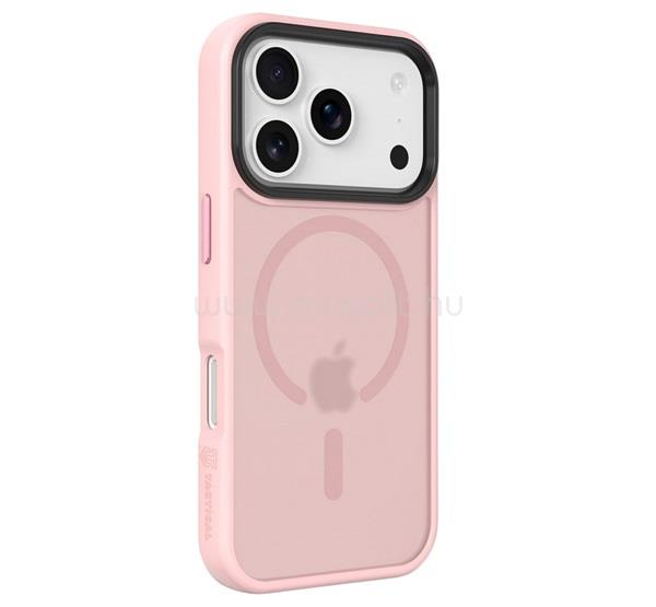 TACTICAL iPhone 18 Pro / 17 Pro TACTICAL MAGFORCE HYPERSTEALTH szilikon telefonvédő ütésállóság, MagSafe, RÓZSASZÍN