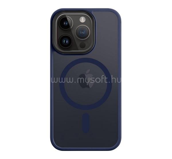 TACTICAL iPhone 14 Pro TACTICAL MAGFORCE HYPERSTEALTH szilikon telefonvédő ütésállóság, MagSafe, SÖTÉTKÉK