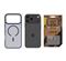TACTICAL iPhone 18 Pro Max / 17 Pro Max TACTICAL MAGFORCE HYPERSTEALTH szilikon telefonvédő ütésállóság, MagSafe, SÖTÉTKÉK TACTICAL_57983126637 small
