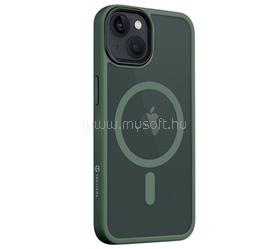 TACTICAL iPhone 13 TACTICAL MAGFORCE HYPERSTEALTH szilikon telefonvédő ütésállóság, MagSafe, SÖTÉTZÖLD TACTICAL_57983113562 small