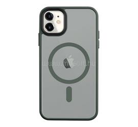TACTICAL iPhone 11 TACTICAL MAGFORCE HYPERSTEALTH szilikon telefonvédő ütésállóság, MagSafe, SÖTÉTZÖLD TACTICAL_57983113574 small