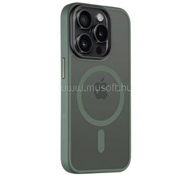 TACTICAL iPhone 15 Pro TACTICAL MAGFORCE HYPERSTEALTH szilikon telefonvédő ütésállóság, MagSafe, SÖTÉTZÖLD TACTICAL_57983115962 small