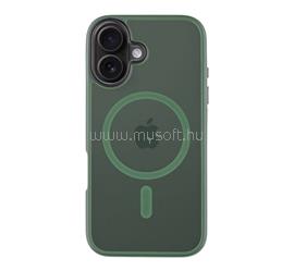 TACTICAL iPhone 16 TACTICAL MAGFORCE HYPERSTEALTH szilikon telefonvédő ütésállóság, MagSafe, SÖTÉTZÖLD TACTICAL_57983121841 small