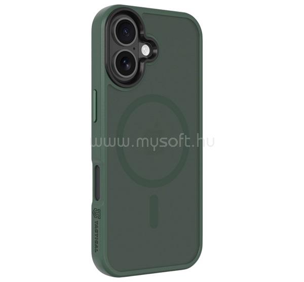TACTICAL iPhone 17 TACTICAL MAGFORCE HYPERSTEALTH szilikon telefonvédő ütésállóság, MagSafe, SÖTÉTZÖLD