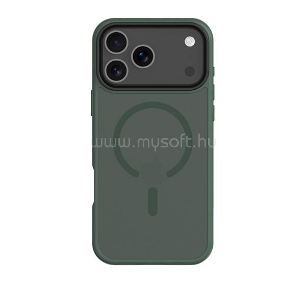 TACTICAL iPhone 18 Pro Max / 17 Pro Max TACTICAL MAGFORCE HYPERSTEALTH szilikon telefonvédő ütésállóság, MagSafe, SÖTÉTZÖLD