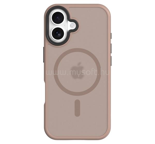TACTICAL iPhone 17 TACTICAL MAGFORCE HYPERSTEALTH szilikon telefonvédő ütésállóság, MagSafe, VILÁGOSBARNA
