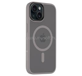 TACTICAL iPhone 15 TACTICAL MAGFORCE HYPERSTEALTH szilikon telefonvédő ütésállóság, MagSafe, VILÁGOSSZÜRKE TACTICAL_57983115956 small