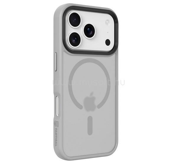 TACTICAL iPhone 18 Pro / 17 Pro TACTICAL MAGFORCE HYPERSTEALTH szilikon telefonvédő ütésállóság, MagSafe, VILÁGOSSZÜRKE