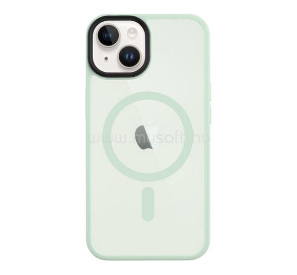 TACTICAL iPhone 14 TACTICAL MAGFORCE HYPERSTEALTH szilikon telefonvédő ütésállóság, MagSafe, VILÁGOSZÖLD