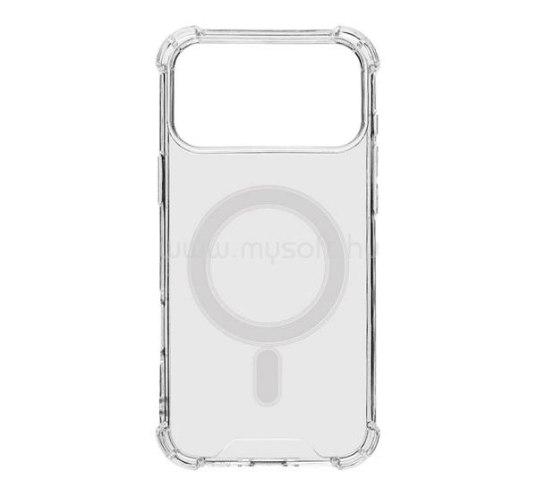 TACTICAL iPhone 18 Pro Max / 17 Pro Max TACTICAL MAGFORCE PLYO szilikon telefonvédő ütésállóság, MagSafe, ÁTLÁTSZÓ