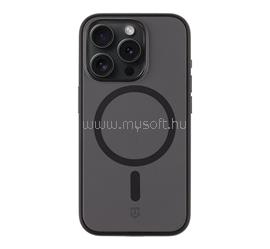 TACTICAL iPhone 15 Pro TACTICAL MAGFORCE SMOOTHISFAST szilikon telefonvédő ütésállóság, MagSafe, FEKETE TACTICAL_57983127374 small
