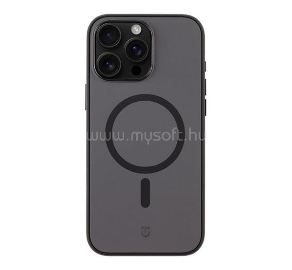 TACTICAL iPhone 16 Pro Max TACTICAL MAGFORCE SMOOTHISFAST szilikon telefonvédő ütésállóság, MagSafe, FEKETE