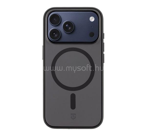 TACTICAL iPhone 18 Pro / 17 Pro TACTICAL MAGFORCE SMOOTHISFAST szilikon telefonvédő ütésállóság, MagSafe, FEKETE