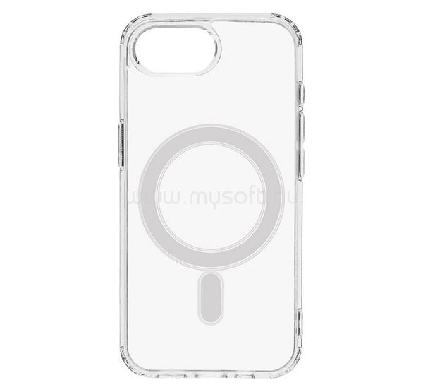 TACTICAL iPhone 17e / 16e TACTICAL MAGFORCE szilikon telefonvédő ütésállóság, MagSafe, ÁTLÁTSZÓ