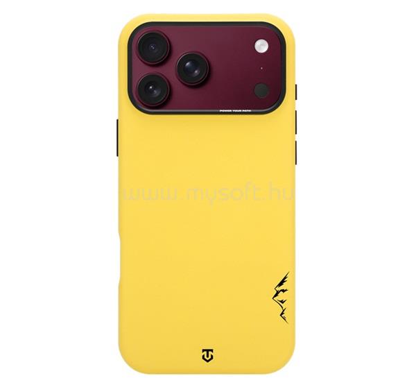 TACTICAL iPhone 18 Pro Max TACTICAL MAGFORCE VELVET SMOOTHIE 2.0 szilikon telefonvédő ütésállóság, MagSafe, CITROMSÁRGA