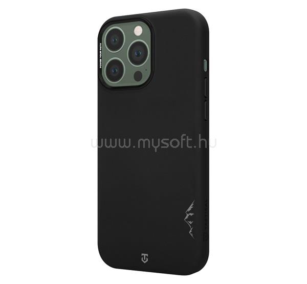 TACTICAL iPhone 13 Pro TACTICAL MAGFORCE VELVET SMOOTHIE 2.0 szilikon telefonvédő ütésállóság, MagSafe, FEKETE