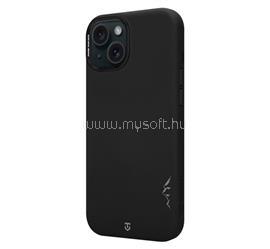 TACTICAL iPhone 15 TACTICAL MAGFORCE VELVET SMOOTHIE 2.0 szilikon telefonvédő ütésállóság, MagSafe, FEKETE TACTICAL_57983131269 small