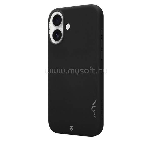 TACTICAL iPhone 16 TACTICAL MAGFORCE VELVET SMOOTHIE 2.0 szilikon telefonvédő ütésállóság, MagSafe, FEKETE