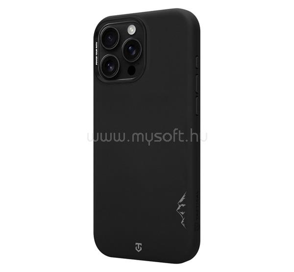 TACTICAL iPhone 16 Pro Max TACTICAL MAGFORCE VELVET SMOOTHIE 2.0 szilikon telefonvédő ütésállóság, MagSafe, FEKETE