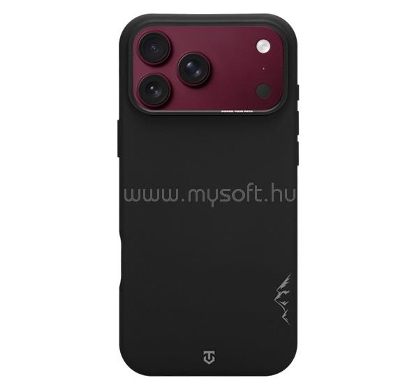 TACTICAL iPhone 18 Pro Max TACTICAL MAGFORCE VELVET SMOOTHIE 2.0 szilikon telefonvédő ütésállóság, MagSafe, FEKETE