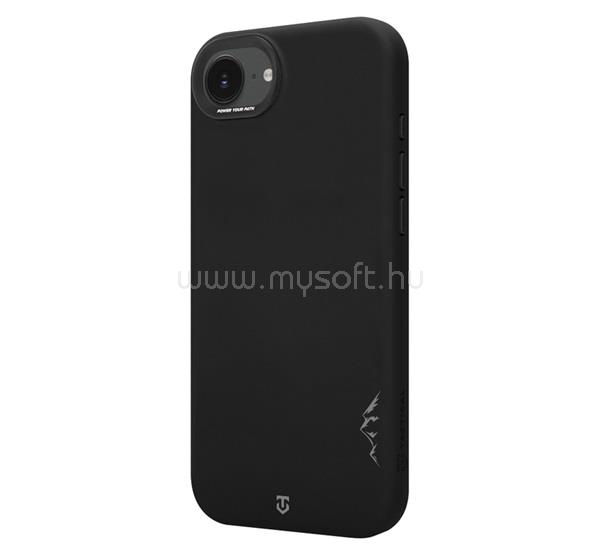 TACTICAL iPhone 17e / 16e TACTICAL MAGFORCE VELVET SMOOTHIE 2.0 szilikon telefonvédő ütésállóság, MagSafe, FEKETE