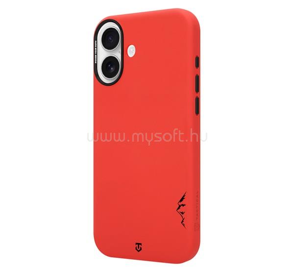TACTICAL iPhone 17 TACTICAL MAGFORCE VELVET SMOOTHIE 2.0 szilikon telefonvédő ütésállóság, MagSafe, PIROS