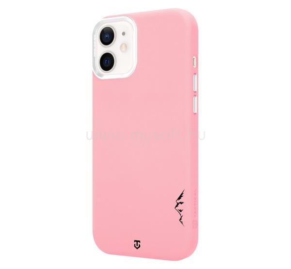 TACTICAL iPhone 12 Pro / 12 TACTICAL MAGFORCE VELVET SMOOTHIE 2.0 szilikon telefonvédő ütésállóság, MagSafe, RÓZSASZÍN
