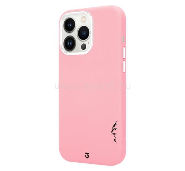 TACTICAL iPhone 14 TACTICAL MAGFORCE VELVET SMOOTHIE 2.0 szilikon telefonvédő ütésállóság, MagSafe, RÓZSASZÍN