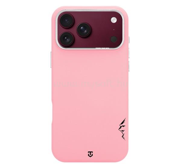TACTICAL iPhone 18 Pro / 17 Pro TACTICAL MAGFORCE VELVET SMOOTHIE 2.0 szilikon telefonvédő ütésállóság, MagSafe, RÓZSASZÍN