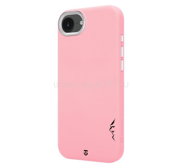 TACTICAL iPhone 17e / 16e TACTICAL MAGFORCE VELVET SMOOTHIE 2.0 szilikon telefonvédő ütésállóság, MagSafe, RÓZSASZÍN
