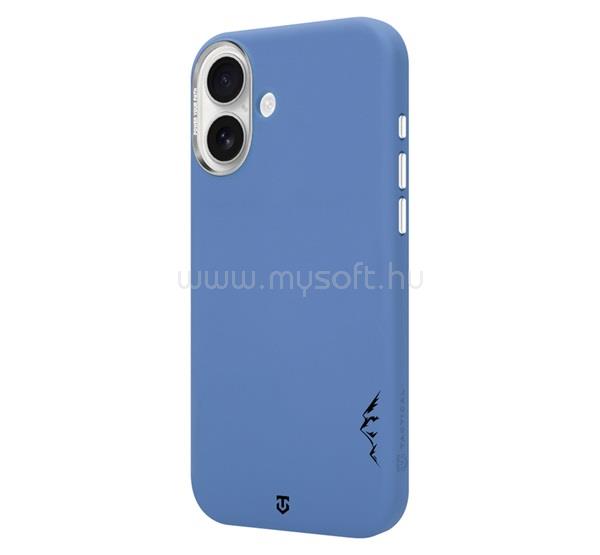 TACTICAL iPhone 16 TACTICAL MAGFORCE VELVET SMOOTHIE 2.0 szilikon telefonvédő ütésállóság, MagSafe, SÖTÉTKÉK