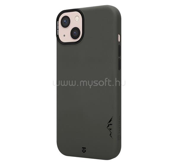 TACTICAL iPhone 13 TACTICAL MAGFORCE VELVET SMOOTHIE 2.0 szilikon telefonvédő ütésállóság, MagSafe, SÖTÉTSZÜRKE