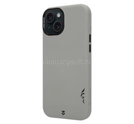 TACTICAL iPhone 15 TACTICAL MAGFORCE VELVET SMOOTHIE 2.0 szilikon telefonvédő ütésállóság, MagSafe, VILÁGOSSZÜRKE TACTICAL_57983131272 small