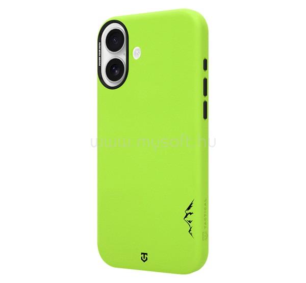 TACTICAL iPhone 17 TACTICAL MAGFORCE VELVET SMOOTHIE 2.0 szilikon telefonvédő ütésállóság, MagSafe, VILÁGOSZÖLD