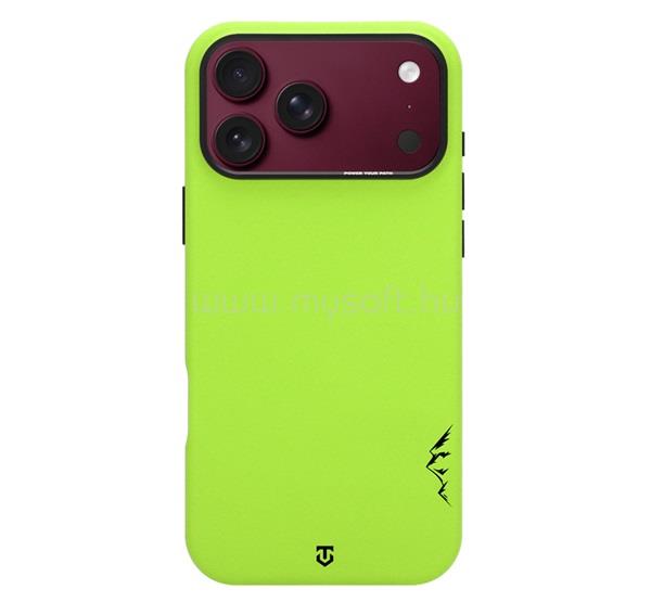 TACTICAL iPhone 18 Pro Max TACTICAL MAGFORCE VELVET SMOOTHIE 2.0 szilikon telefonvédő ütésállóság, MagSafe, VILÁGOSZÖLD