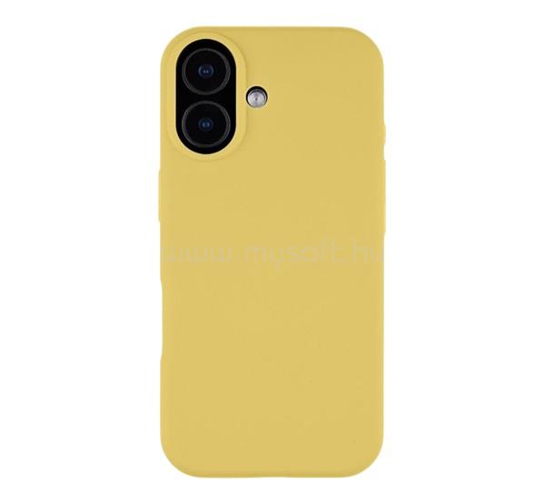 TACTICAL iPhone 17 TACTICAL MAGFORCE VELVET SMOOTHIE szilikon telefonvédő ütésállóság, MagSafe, CITROMSÁRGA