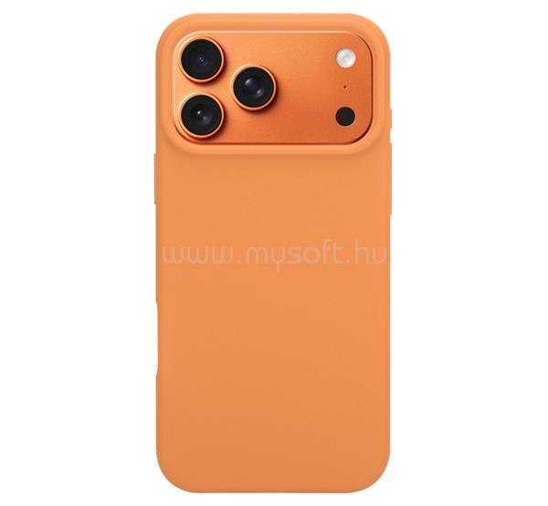TACTICAL iPhone 18 Pro Max TACTICAL MAGFORCE VELVET SMOOTHIE szilikon telefonvédő ütésállóság, MagSafe, NARANCSSÁRGA