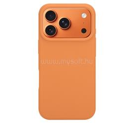 TACTICAL iPhone 18 Pro / 17 Pro TACTICAL MAGFORCE VELVET SMOOTHIE szilikon telefonvédő ütésállóság, MagSafe, NARANCSSÁRGA TACTICAL_57983130173 small