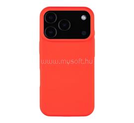 TACTICAL iPhone 18 Pro / 17 Pro TACTICAL MAGFORCE VELVET SMOOTHIE szilikon telefonvédő ütésállóság, MagSafe, PIROS TACTICAL_57983126664 small