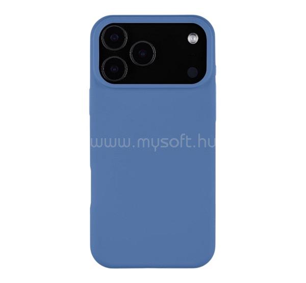 TACTICAL iPhone 18 Pro Max / 17 Pro Max TACTICAL MAGFORCE VELVET SMOOTHIE szilikon telefonvédő ütésállóság, MagSafe, SÖTÉTKÉK