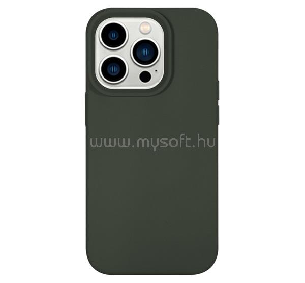 TACTICAL iPhone 14 Pro TACTICAL MAGFORCE VELVET SMOOTHIE szilikon telefonvédő ütésállóság, MagSafe, SÖTÉTSZÜRKE