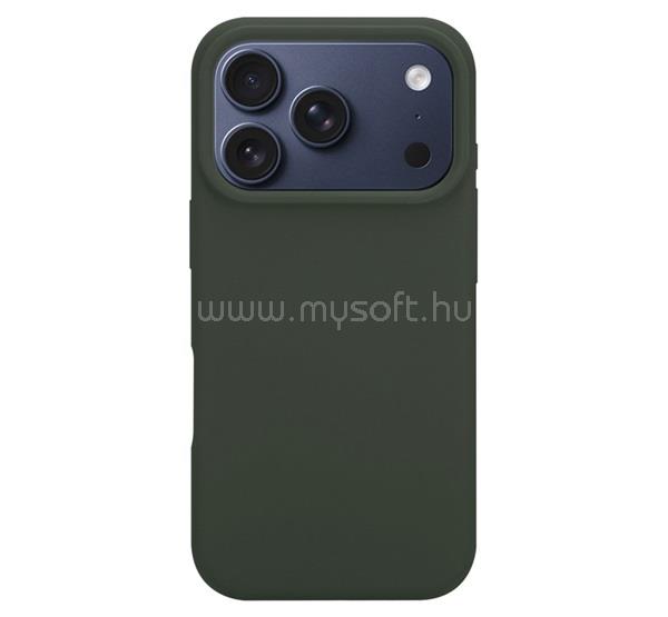 TACTICAL iPhone 18 Pro / 17 Pro TACTICAL MAGFORCE VELVET SMOOTHIE szilikon telefonvédő ütésállóság, MagSafe, SÖTÉTSZÜRKE