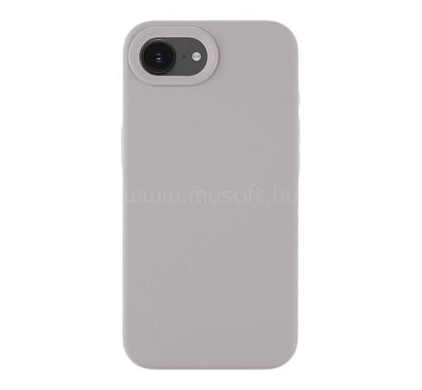TACTICAL iPhone 17e / 16e TACTICAL MAGFORCE VELVET SMOOTHIE szilikon telefonvédő ütésállóság, MagSafe, VILÁGOSSZÜRKE