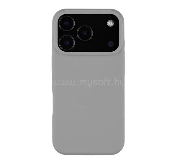 TACTICAL iPhone 18 Pro / 17 Pro TACTICAL MAGFORCE VELVET SMOOTHIE szilikon telefonvédő ütésállóság, MagSafe, VILÁGOSSZÜRKE