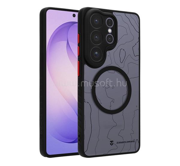 TACTICAL Samsung S26 Ultra TACTICAL MAGFORCE WARTHOG szilikon telefonvédő erős ütésállóság, MagSafe, FEKETE