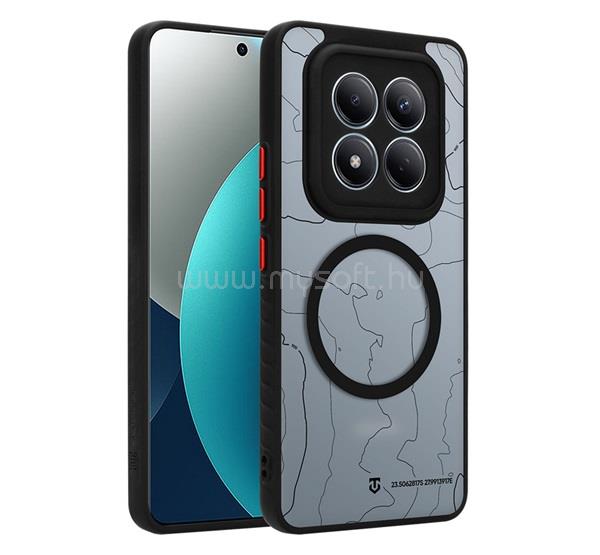 TACTICAL Redmi Note 15 Pro 4G TACTICAL MAGFORCE WARTHOG szilikon telefonvédő erős ütésállóság, MagSafe, FEKETE