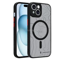 TACTICAL iPhone 15 TACTICAL MAGFORCE WARTHOG szilikon telefonvédő erős ütésállóság, MagSafe, FEKETE TACTICAL_GP-196680 small